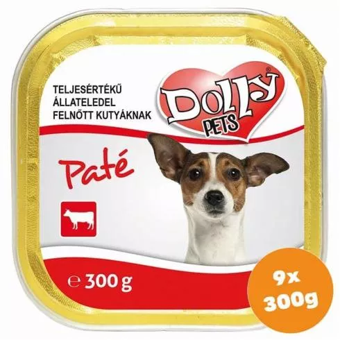 Dolly Dog Alutálka Marhás 9x300g