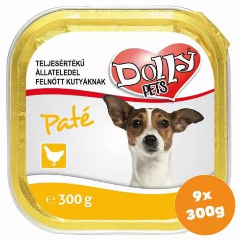 Dolly Dog Alutálka Baromfi 9x300g