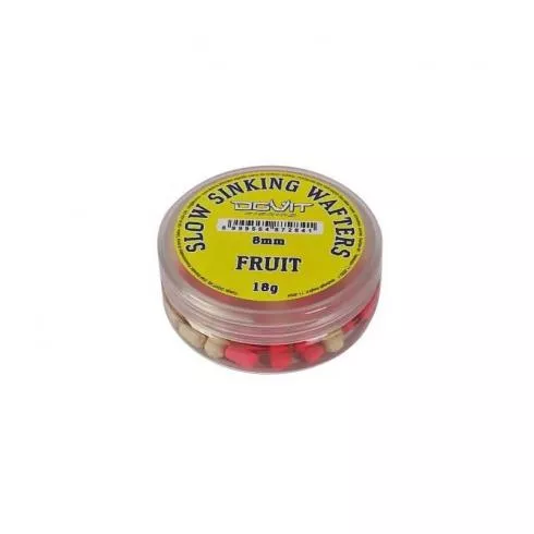 Dovit Slow Sinking Wafters 8Mm - Fruit 18g