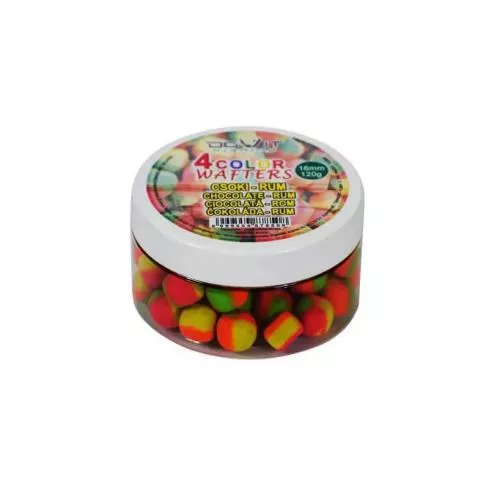 Dovit 4 COLOR wafters 16mm - csoki-rum 120g