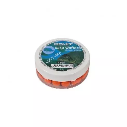 Dovit Carp Wafters Dumbell 14Mm - Spicy Carp 25g