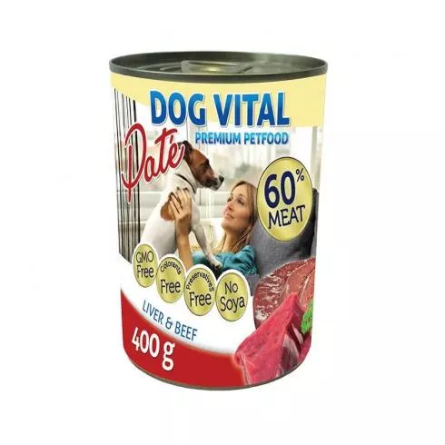 Dog Vital Paté Marha & Máj 400g