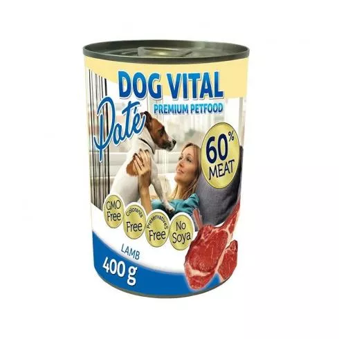 Dog Vital Paté Bárány 400g