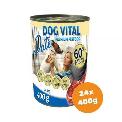 Dog Vital Paté Bárány 24x400g