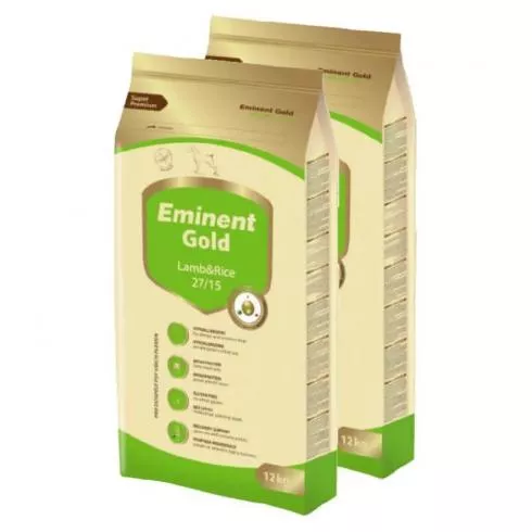 Eminent GOLD Adult Lamb and Rice 2x12kg