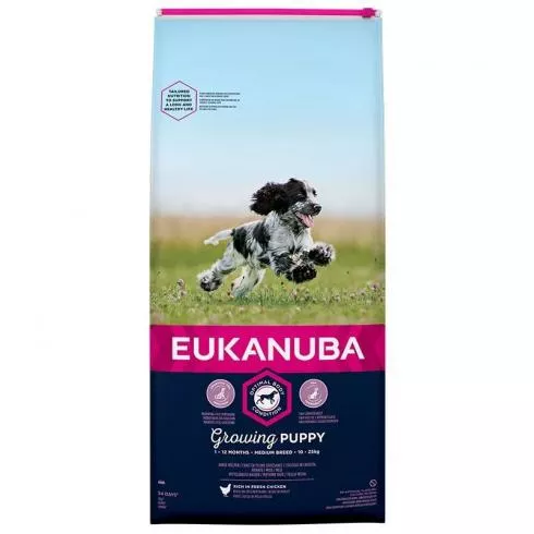 Eukanuba Puppy Medium 2x15kg