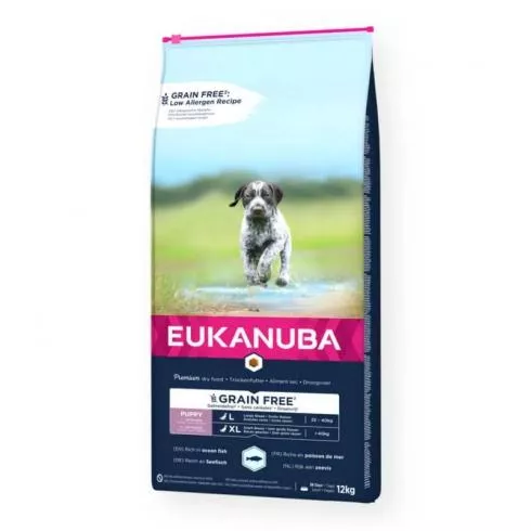 Eukanuba Puppy & Junior Grain Free Large Ocean Fisch 12kg