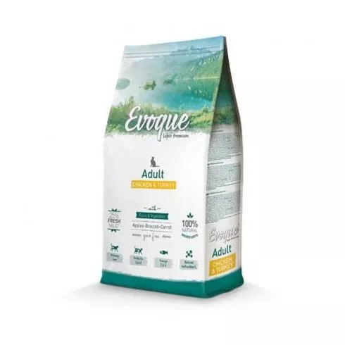 Visán Evoque Cat Adult Chicken & Turkey 1,5kg