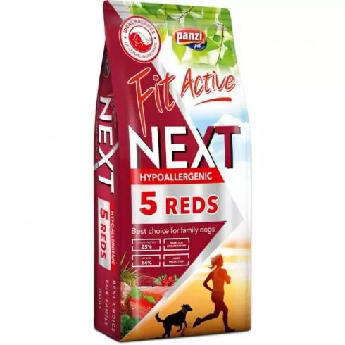 FitActiveNEXT Hypoallergenic Adult FIVE REDS 3kg