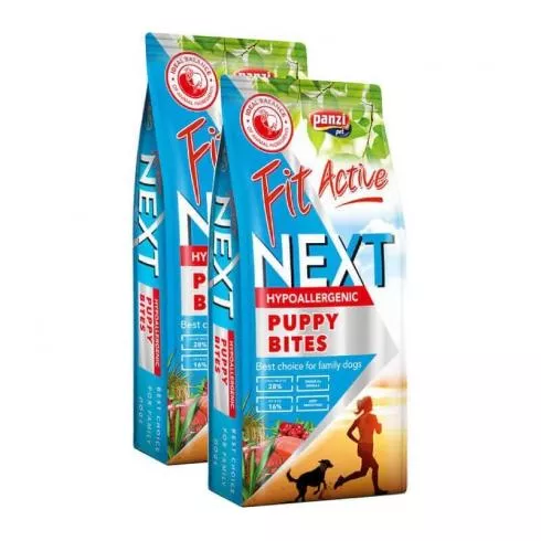 FitActiveNEXT Puppy Lamb & Fish with Cranberries 2x15kg