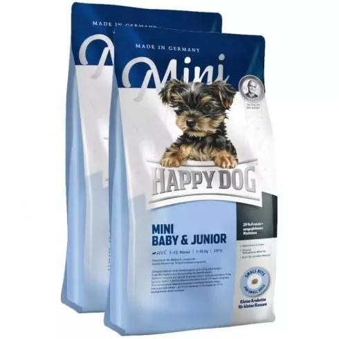 Happy Dog Mini Baby & Junior 2x4kg