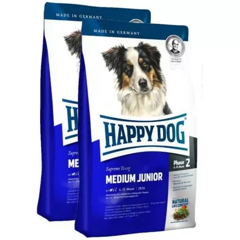 Happy Dog Medium Junior 2x4kg