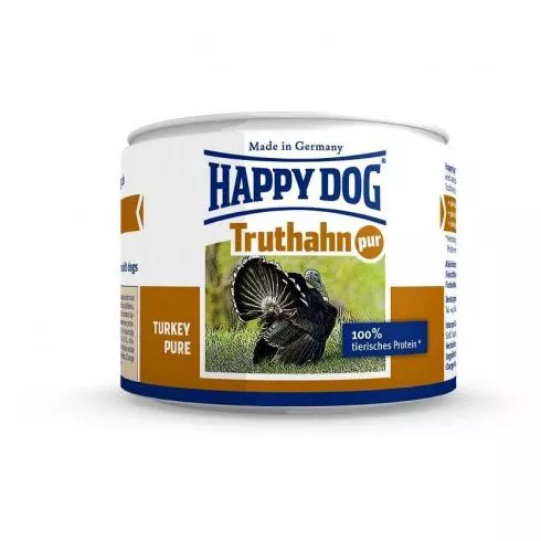 Happy Dog Truthahn Pur - Pulykahúsos Konzerv 200g