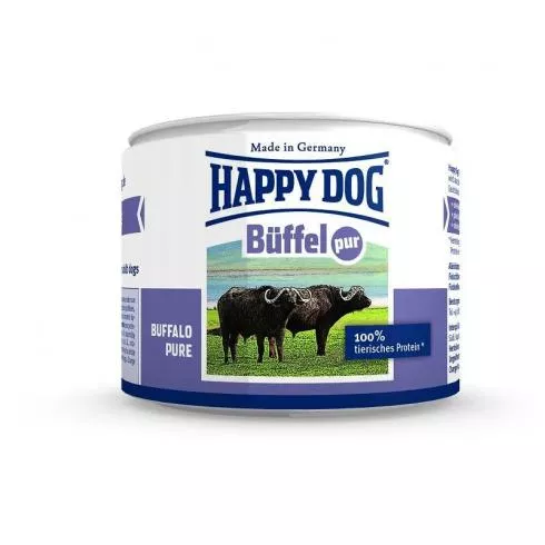 Happy Dog Büffel Pur - Bivaly húsos konzerv 200g