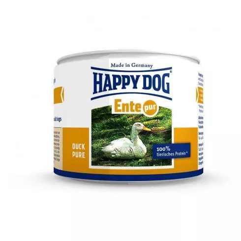 Happy Dog Ente Pur - Kacsa húsos konzerv 200g