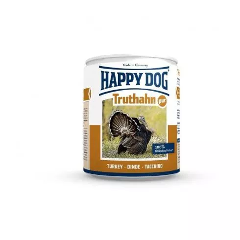 Happy Dog Truthahn Pur - Pulykahúsos Konzerv 800g