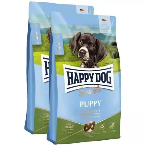 Happy Dog Profi Supreme Puppy Lamb & Rice kutyatáp 2x18kg