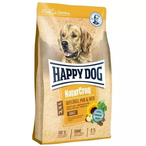 Happy Dog NaturCroq Adult Geflügel & Reis 1kg