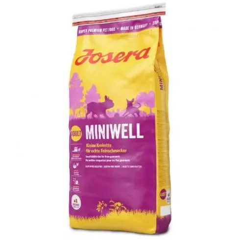 Josera MiniWell kutyatáp 15kg