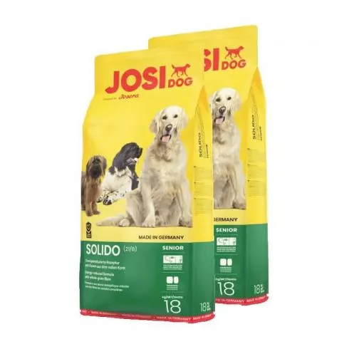 Josera Solido 2x15kg - Száraztáp Idős, Túlsúlyos Kevésbé Aktív Kutyák Részére