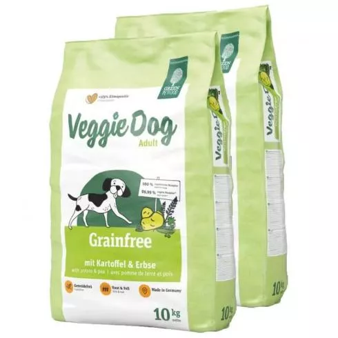 Green Petfood VeggieDog Grainfree 2x10kg