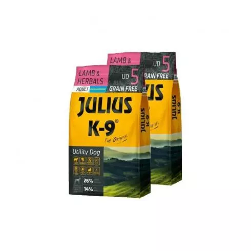 Julius K-9 Adult Lamb & Herbals (Ud5) 2x10kg