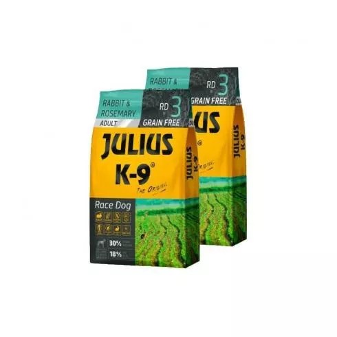 Julius K-9 Adult Rabbit & Rosemary (Rd3) 2x10kg