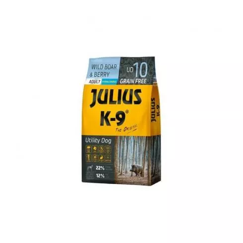 Julius-K9  Adult Wild Boar&Berry (Ud11) kutyatáp 3kg