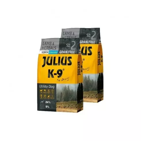 Julius K-9 Senior/Light Lamb & Herbals (Sd3) 2x3kg