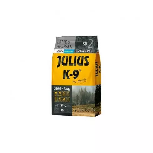 Julius-K9  Senior/Light Lamb&Herbals (Sd1) kutyatáp 340G