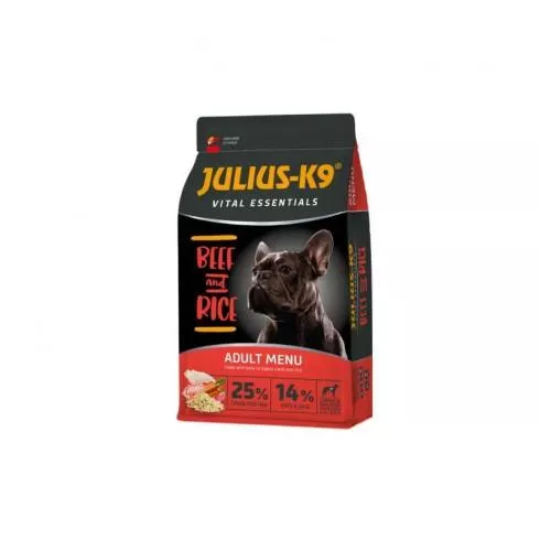 Julius-K9 HighPremium Adult Vital Essentials Beef & Rice 12kg