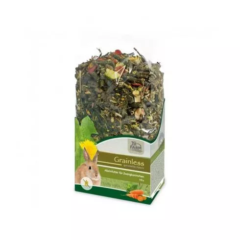 JR Farm Törpenyúl Gabonamentes Mix 650g