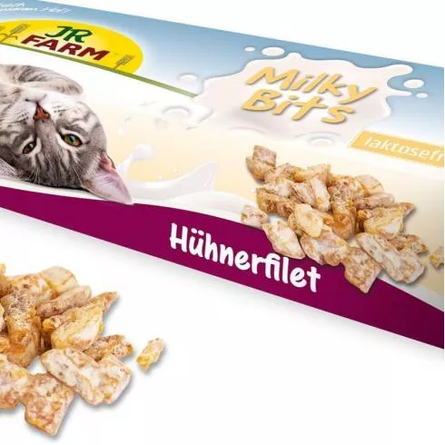 JR Farm Cat Milky Bits csirke filé 40g