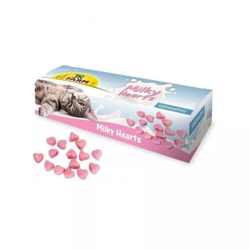 JR Farm Cat Milky szívecskék 50g