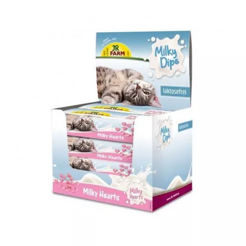 JR Farm Cat Milky szívecskék 50g