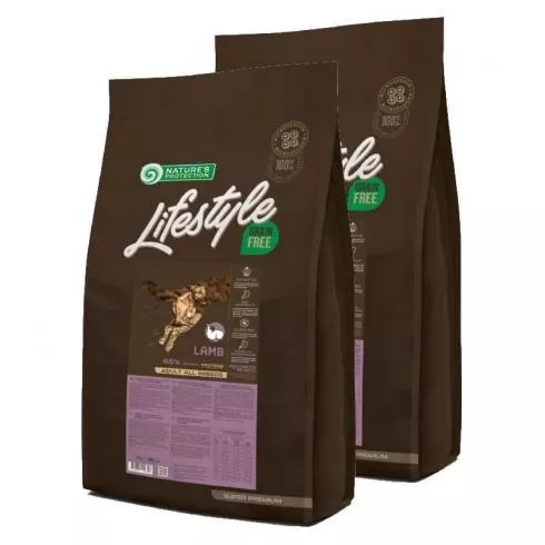 Natures Protection Lifestyle Dog Adult Grain Free Lamb 2x10kg