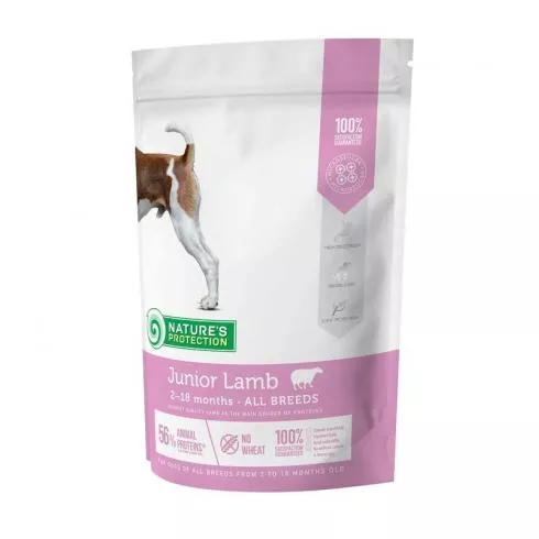 Natures Protection Dog Junior Lamb 500g