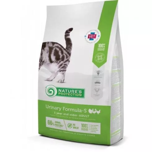 Natures Protection Cat Urinary Formula-S Poultry Adult 2kg