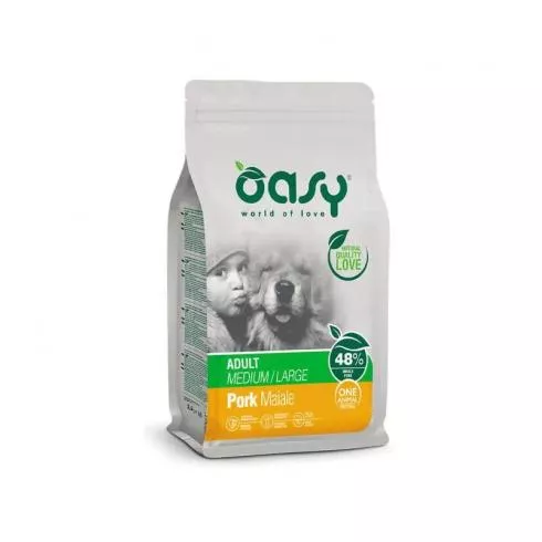 Oasy Dog OAP Adult Medium/Large Pork 2,5kg