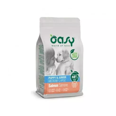 Oasy Dog OAP Puppy Medium/Large Salmon 2,5kg