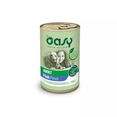 Oasy Dog Lifestage Adult paté Fish All Breeds 400g