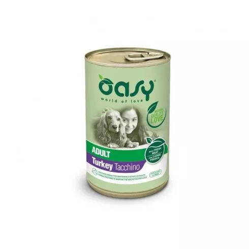 Oasy Dog Lifestage Adult paté Turkey All Breeds 400g