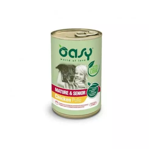 Oasy Dog Lifestage Mature & Senior paté 400g