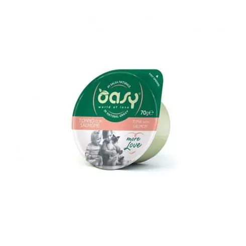 Oasy Cat Tálka More Love Tuna & Salmon 70g