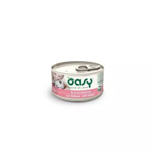 Oasy Cat Konzerv Tasty Mousse Salmon 85g