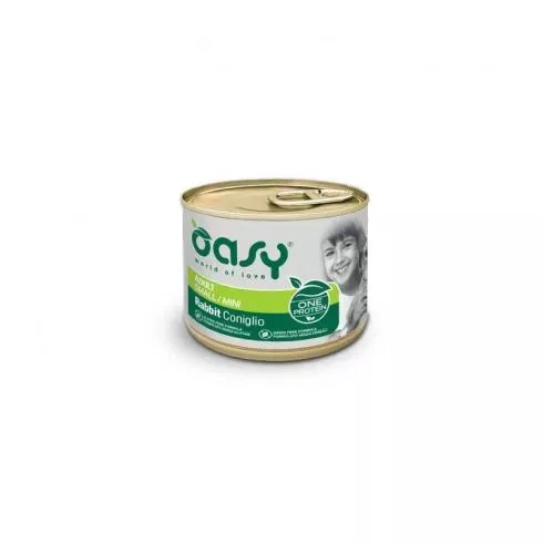 Oasy Dog Konzerv OP Adult Small/Mini Rabbit 200g