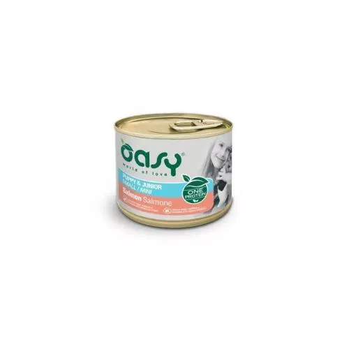 Oasy Dog Konzerv OP Puppy & Junior Small/Mini Salmon 200g