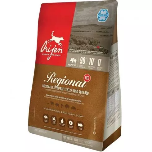 Orijen Freeze Dried Regional Red eledel 170g