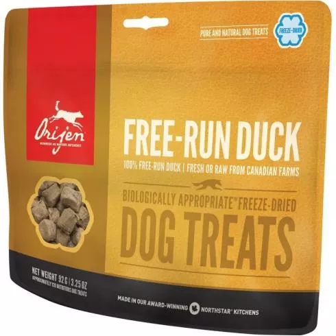 Orijen Freeze Dried jutalomfalat Free-Run Duck 42,5g