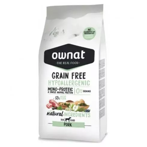 Ownat Dog Grain Free Hypo Pork 3 kg